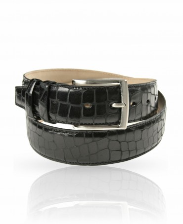 Ремень Унисекс 3044/40/Croco.Nero